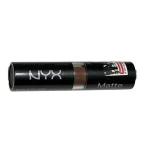 NYX Matte Lipstick Butter Warm MLS21 Brown Full Size New Sealed Discontinued